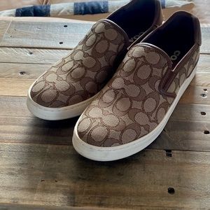 Coach women’s flats sneakers loafer 9